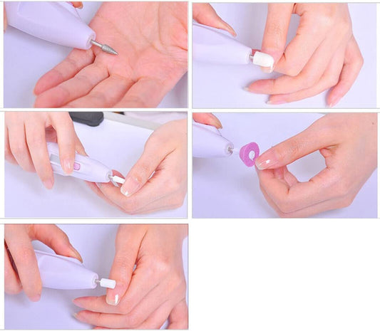 Kit de Manicura GlamNail Pro  5 en 1